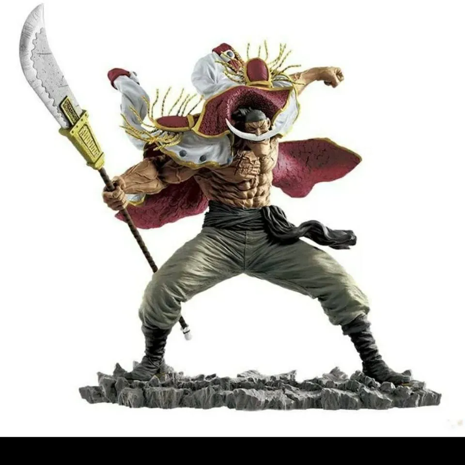 Novità Giochi Anime One Piece Action Figures Giocattoli Barba bianca Edward Newgate SHF Modello mobile da collezione Decorazione Regali per bambini Ragazzo