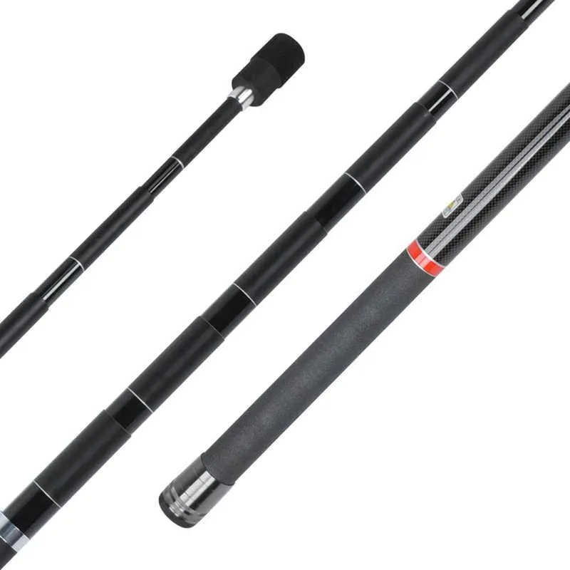 Combo 5.4m 4.5m Retractable Fishing Landing Net Rod Round Stretch Brail  Pole Portable Telescopic Landing Net Fishing Accessory From Lzqlp, $32.83