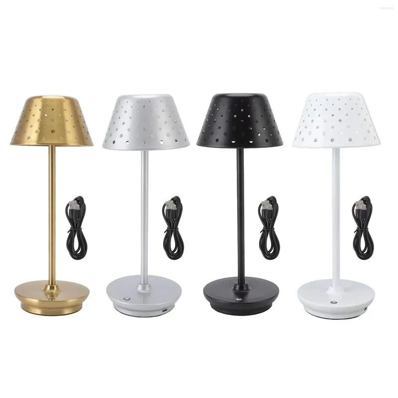 Lámparas de mesa Lámpara Escritorio LED de diseño inalámbrico para bares