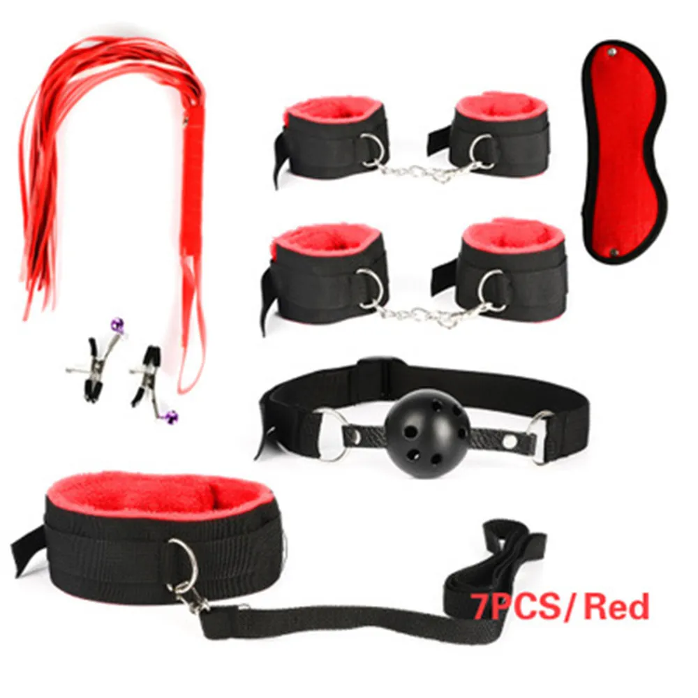 Adult Bondage Bundle Set For Women Exotic Leather And Plush Kit_voghion.com