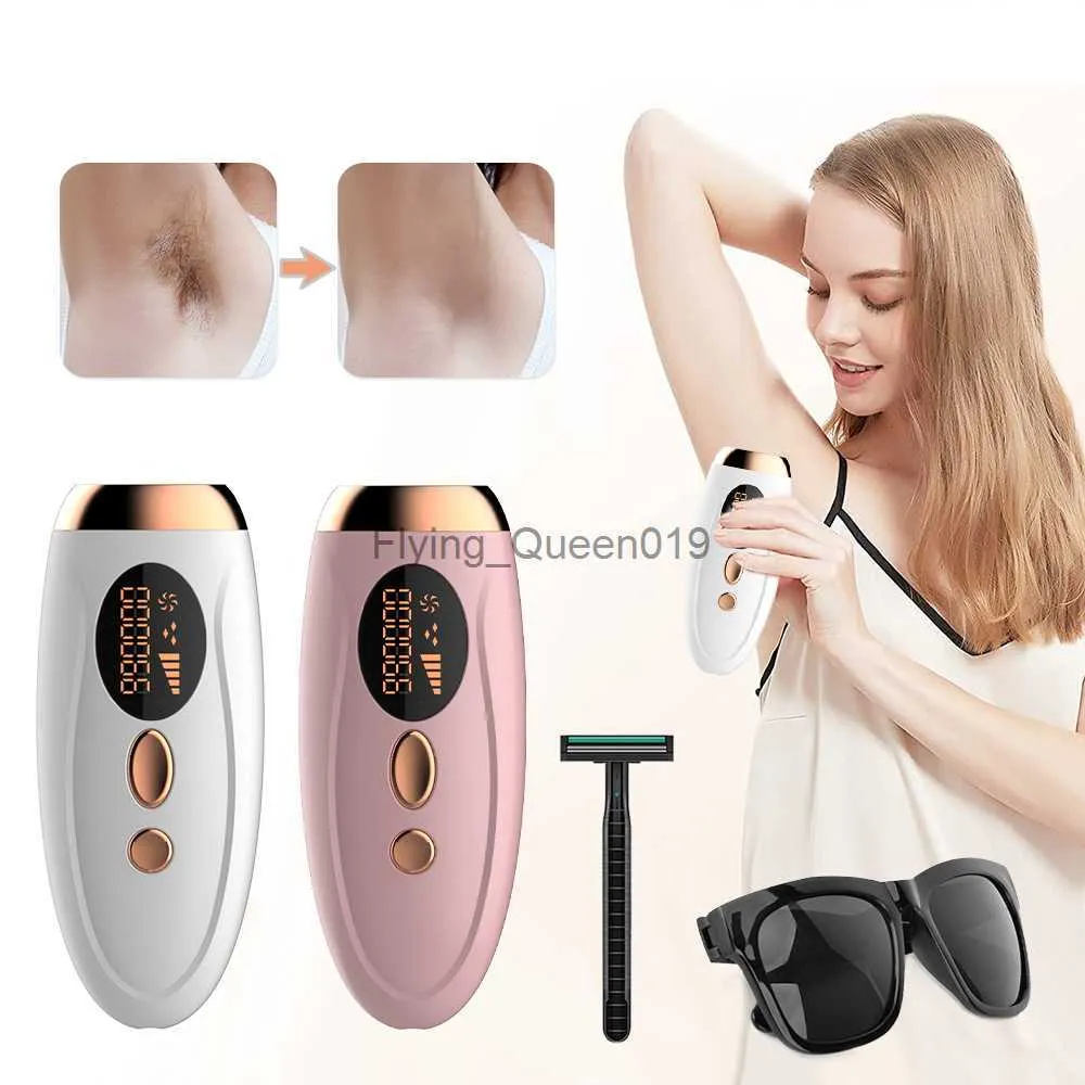 Depiladora láser IPL Depilación indolora para hombres Mujeres Cuerpo Pierna Bikini Axila Removedor de vello permanente 999999 Flashes Dispositivo de pulso HKD230825