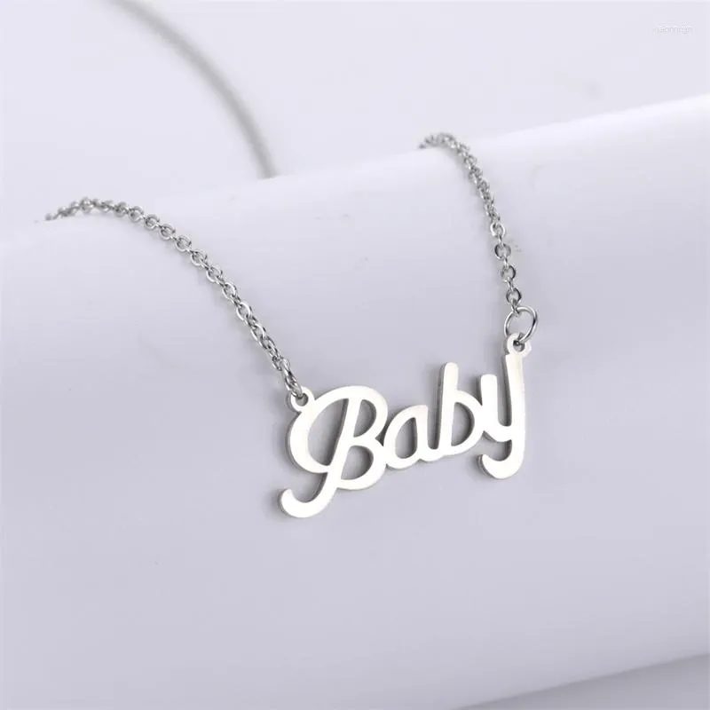Baby word shop necklace