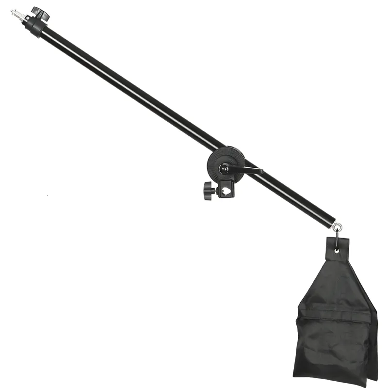 Suportes de flash P ograp Light Stand Cross Arm com saco de peso P o Studio Kit Acessórios Extensão Rod para Softbox Ring 230825