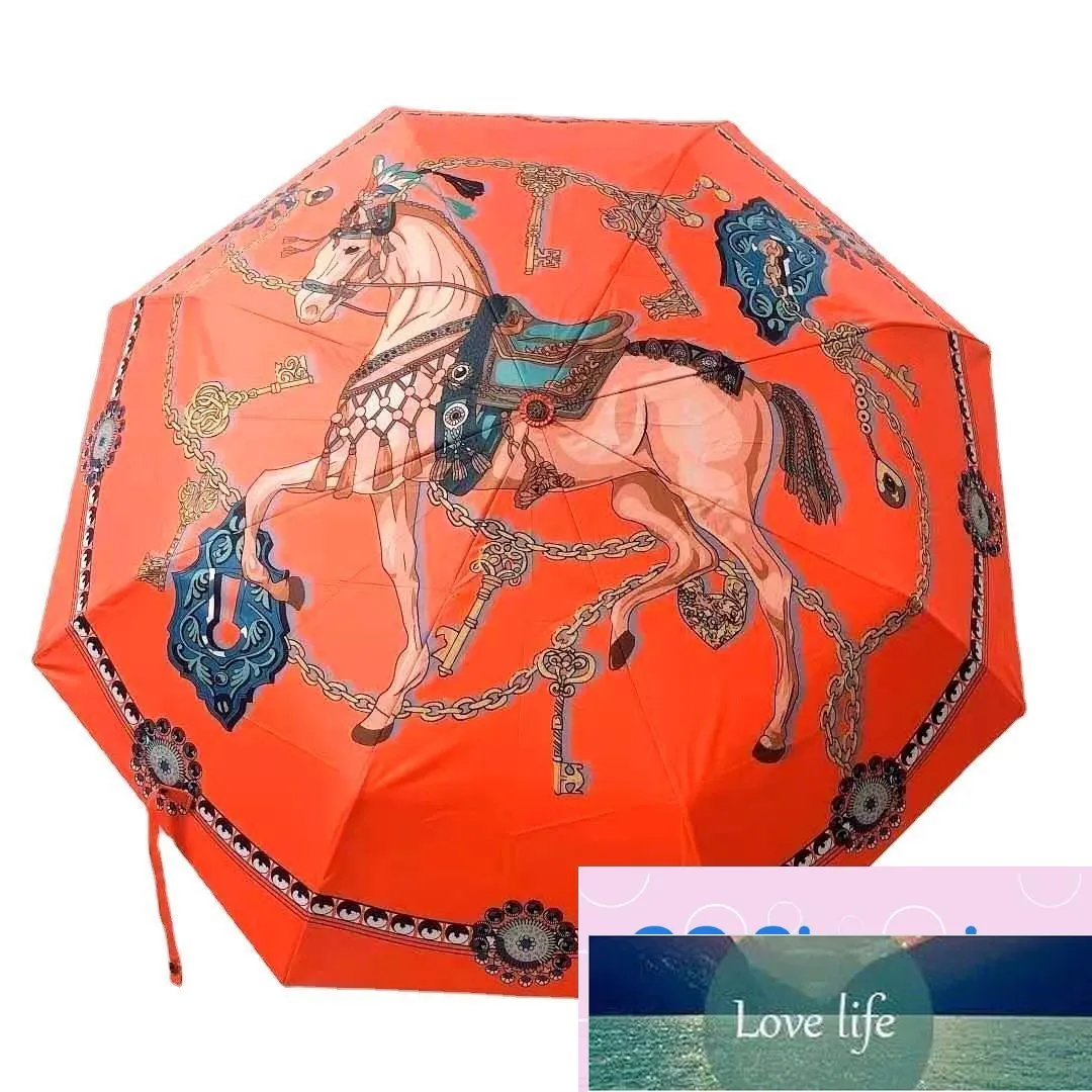 豪華な傘自動雨の女性の男性はUV保護サンシェード最高品質の卸売りを折り畳む
