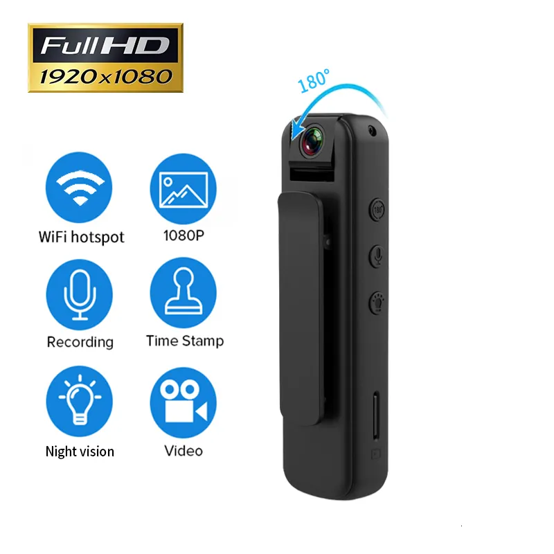 HD 1080P Mini Camera With Motion Sensor Magnetic Security - Main Image