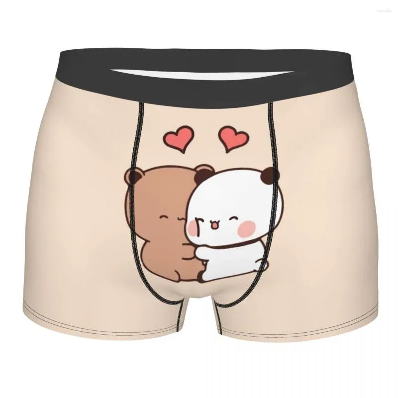 UU Mens Boxer Briefs Bubu Dudu Cartoon Print Under Shorts With