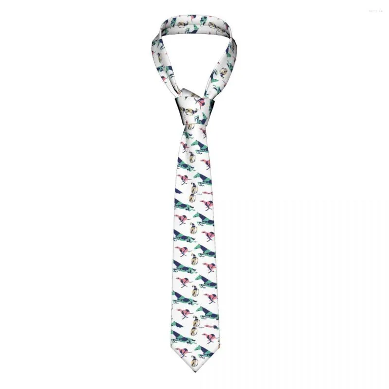 Papillon Cravatta da uomo Classica magra Colorata per cavalli e cani Cravatte Colletto stretto Slim Accessori casual Regalo