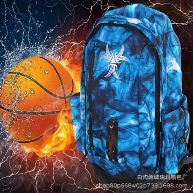 バスケットボールスターバックパックコンピューターバッグ学生バックパッククライミングバッグスポーツバッグ