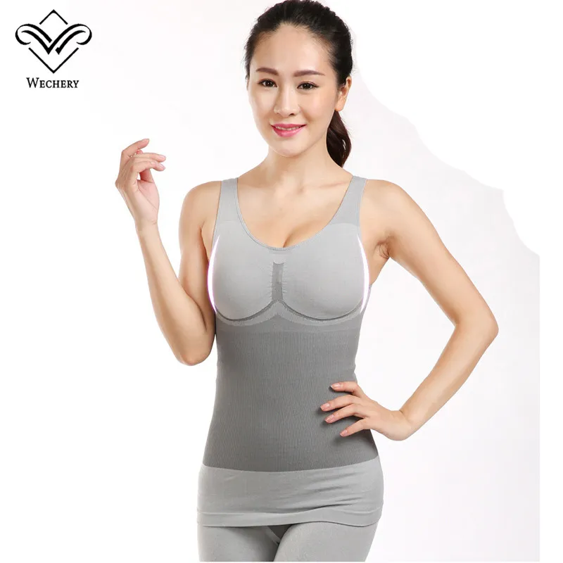 Kobiety odchudzające ciało Shapewear oddychające płynne burzowe bambusowe body funkcjonalne węgiel drzewny