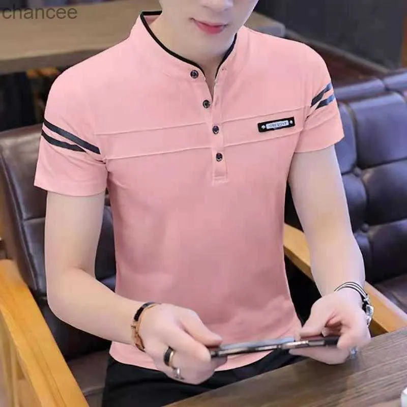 Pure Cotton Shirt for Herr Coller Men Slim Fit Polo Shirts Famous Brands Summer Lapel Men's Clothing Luxury Brand Pole Youth HKD230825