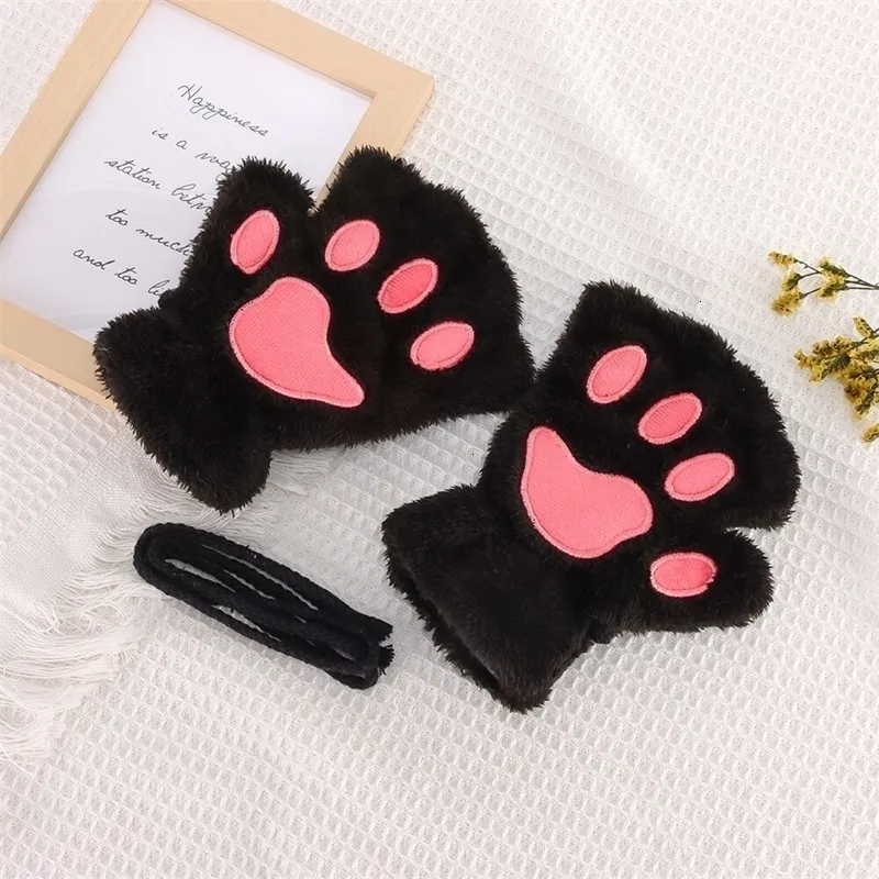 Dog Paw Fluffy Bear Cat Paw Gloves Perfect For Cosplay Parties