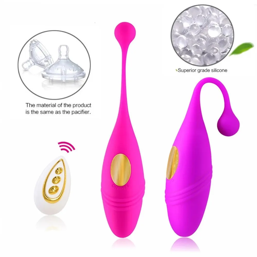 Jouets pour adultes vibrateurs sans fil sexe pour femmes Massage du Clitoris vibrant oeuf d'amour chinois l balles érotique P_voghion.com