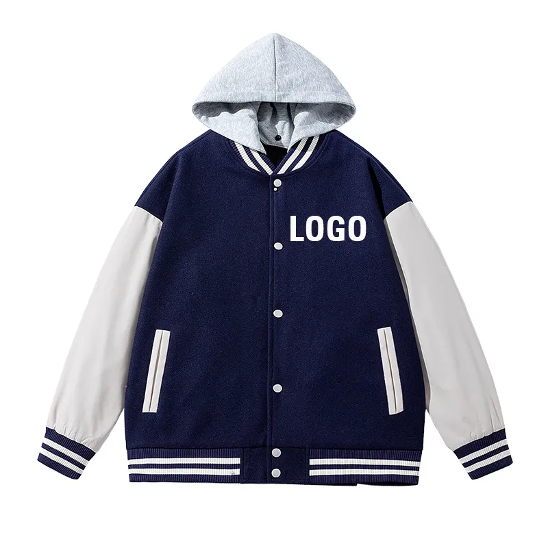 Wholesale blank cheap varsity jackets