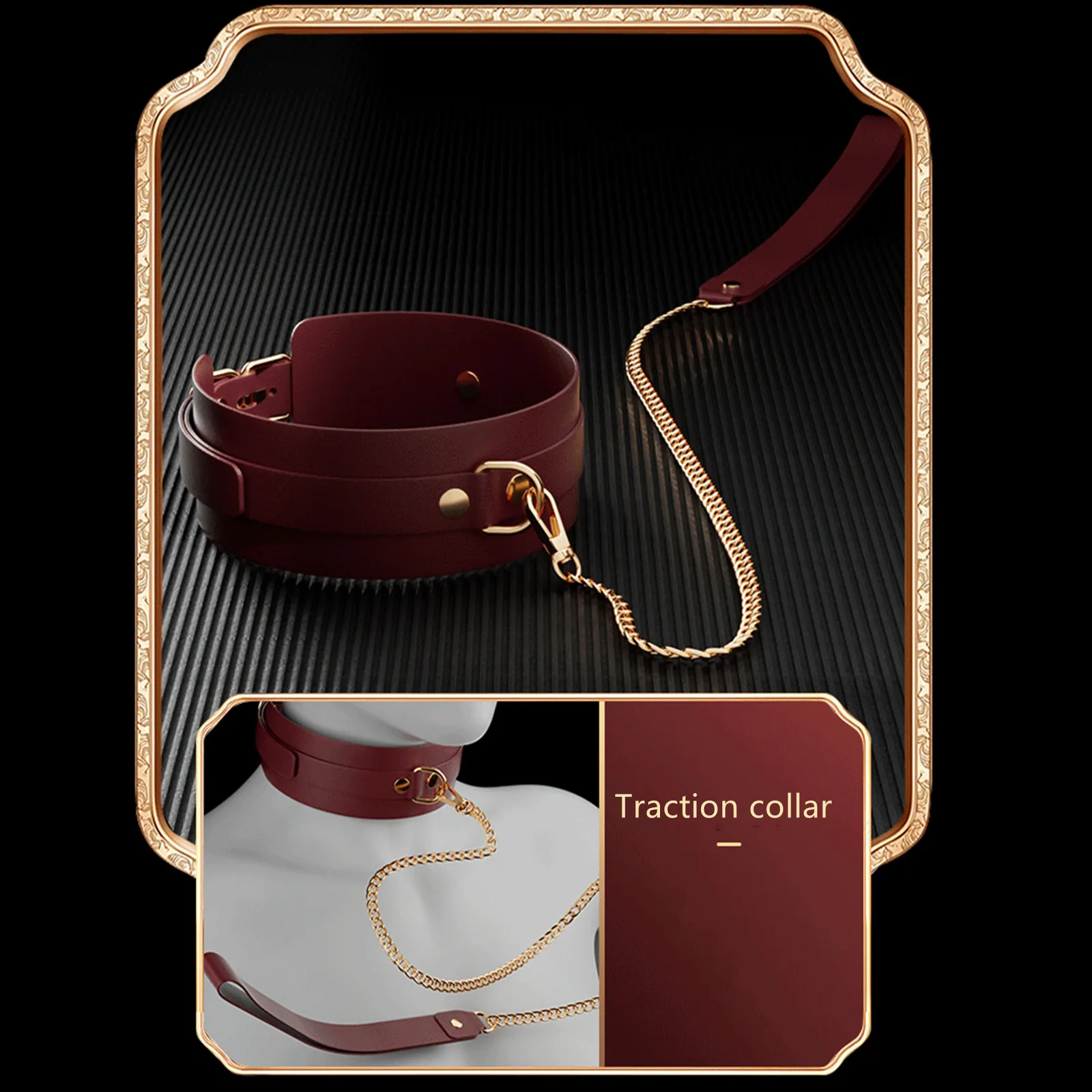 Adult Bondage Bundle Set For Women Exotic Leather And Plush Kit_voghion.com