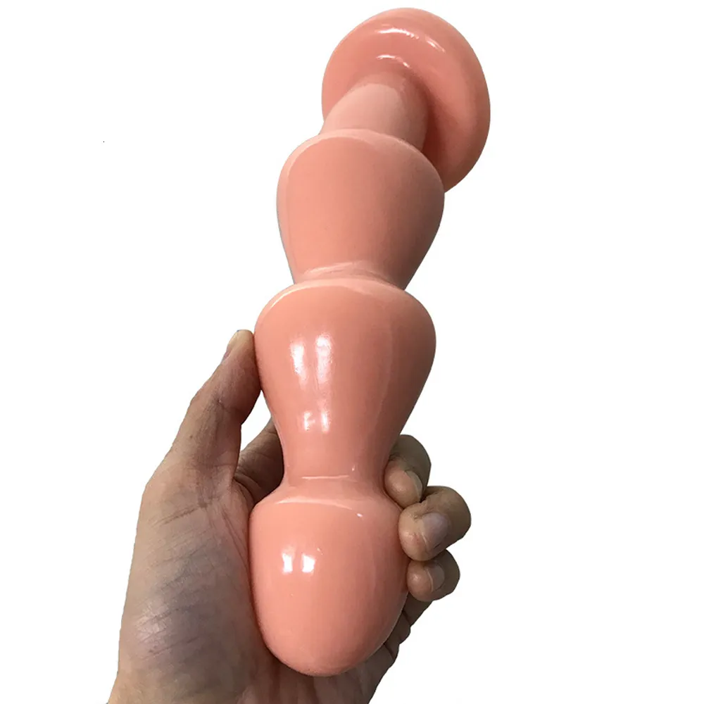 Vibradores tamanho grande anal vibrador butt plug grânulos adultos brinquedos sexuais ânus dilatador erótico para adultos homens íntimos brinquedo 230824