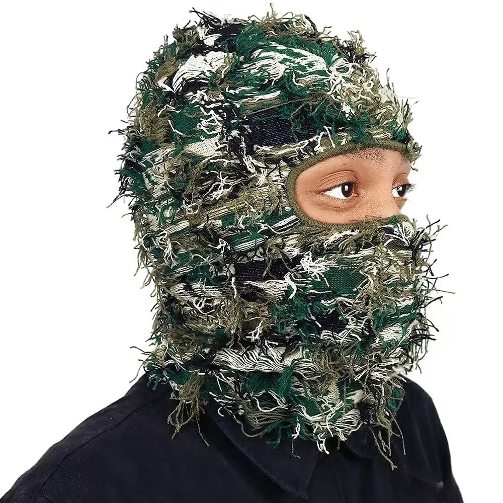 BeanieSkull Caps Cubierta de cara completa Máscara de esquí Sombrero Balaclava Ejército Táctico CS A prueba de viento Gorros de punto Bonnet Invierno Cálido Unisex 230825