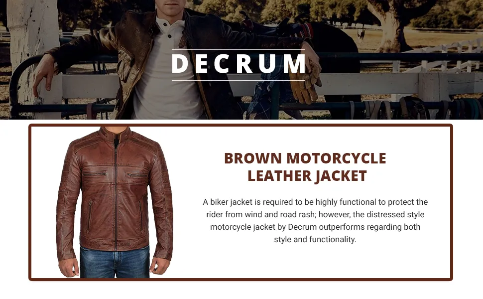 Brown Leather Jacket