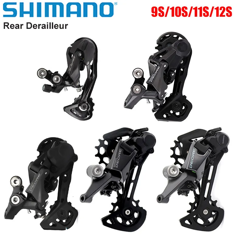Велосипедные переводы Shimano Deore Alivio Rd M4120 M5120 M5100 M6100 10 В 11 В 12 -скоростные задние SGS MTB Mountain 230825
