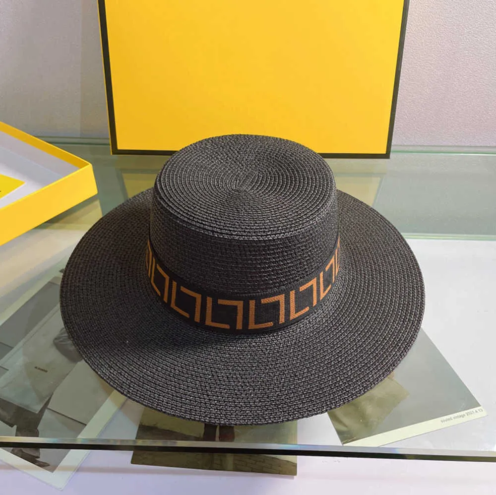 Gorra Grass Braid Luxurys Designers Bucket Hats Moda para mujer Paja Hombres Lady Sunhat Caps Pescador