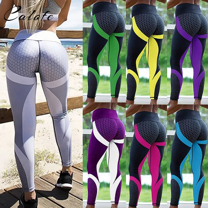 Yoga Outfit Bedrukte Broek Dames Push Up Professionele Running Fitness Gym Sportlegging Strakke Broek Potlood Leggins 230824