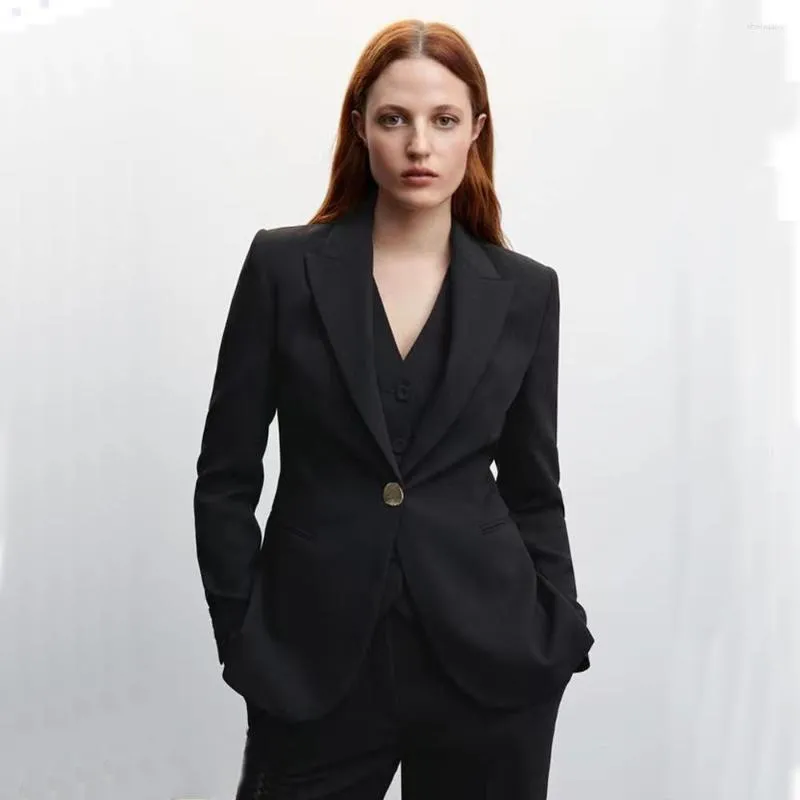 Costume deux pièces pantalon pour femmes, 3 pièces, Slim, élégant, robe personnalisée pour bal de promo, ensemble tunique Blazers, boutique officielle Cocostly