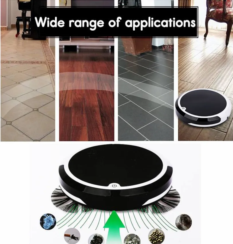 Hand Push Sweepers Intelligent sweeping robot household lazy full intelligent automatic induction suction sweep mop integrated 230825