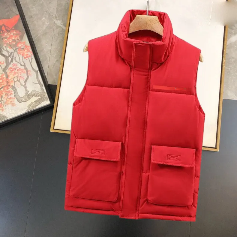 Gilet da uomo alla moda Gilet in cotone con disegni Gilet da uomo e da donna senza maniche Piumino Autunno Inverno Cappotti casual Gilet per coppie Mantieni caldo Cappotto Taglia grande M-3xl # 11