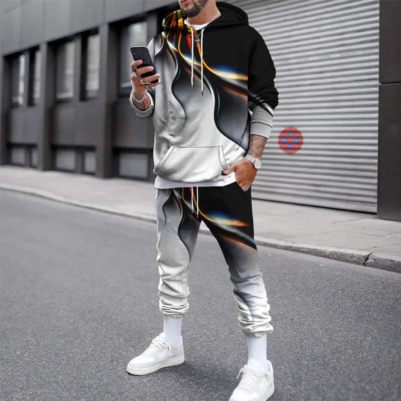 Hoodies sweatshirt autumn winter men's long sleeve pullovers 3d print tracksuit plus size hotsell