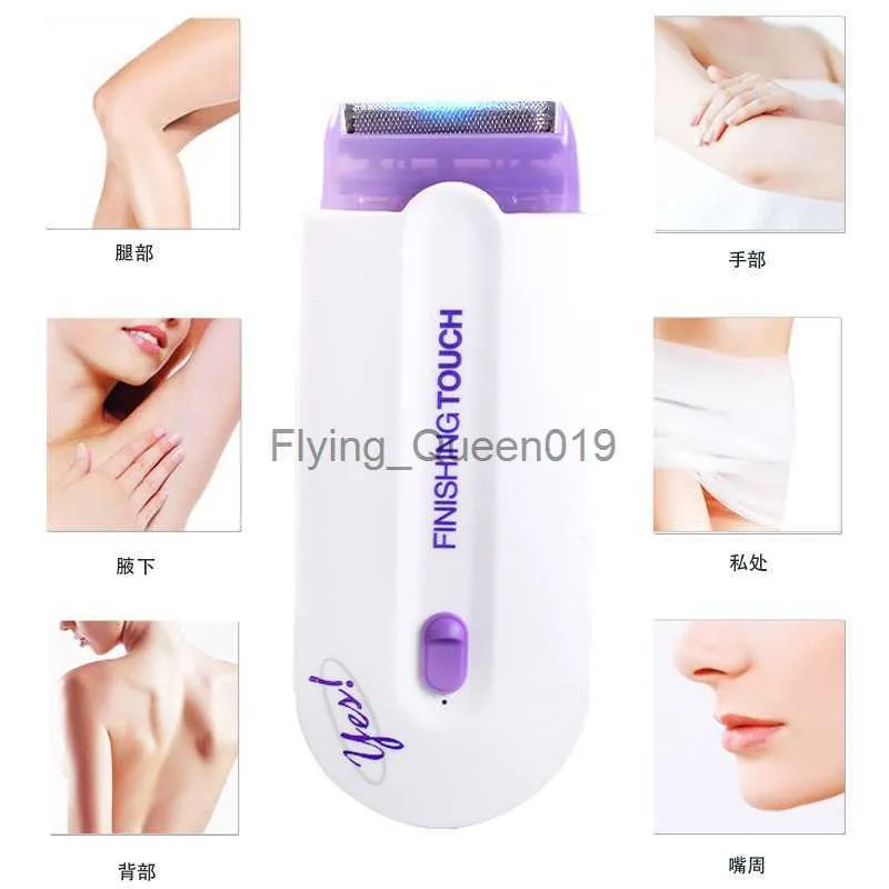 Kit d'épilation indolore professionnel outil d'épilateur tactile laser rechargeable pour femmes corps visage jambe bikini dispositif de rasoir à main HKD230825