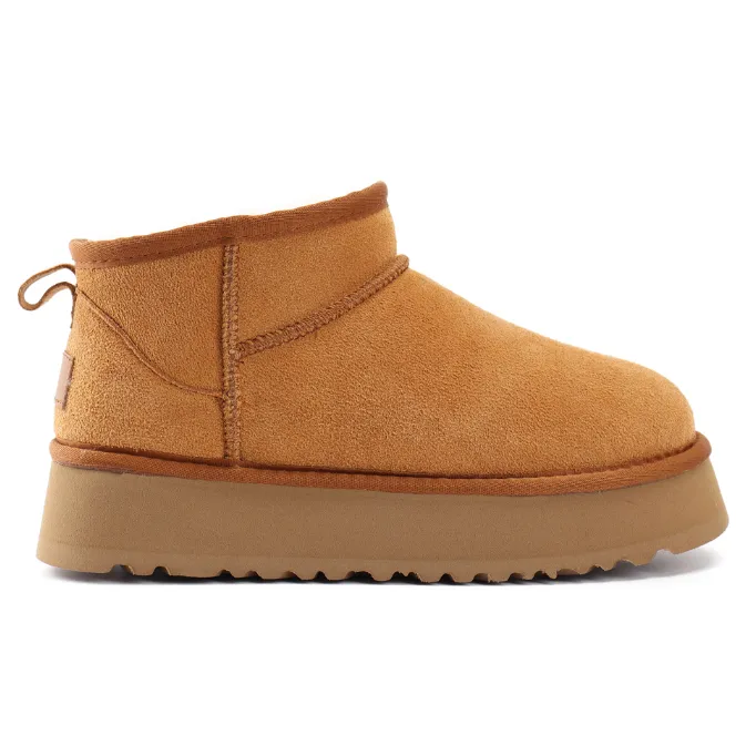 Risparmia alla grande su Pantofole In Pelle Scamosciata Tasman Stivali Da  Neve Per La Piattaforma Invernali Foderati Di Pelliccia In Pelle  Scamosciata