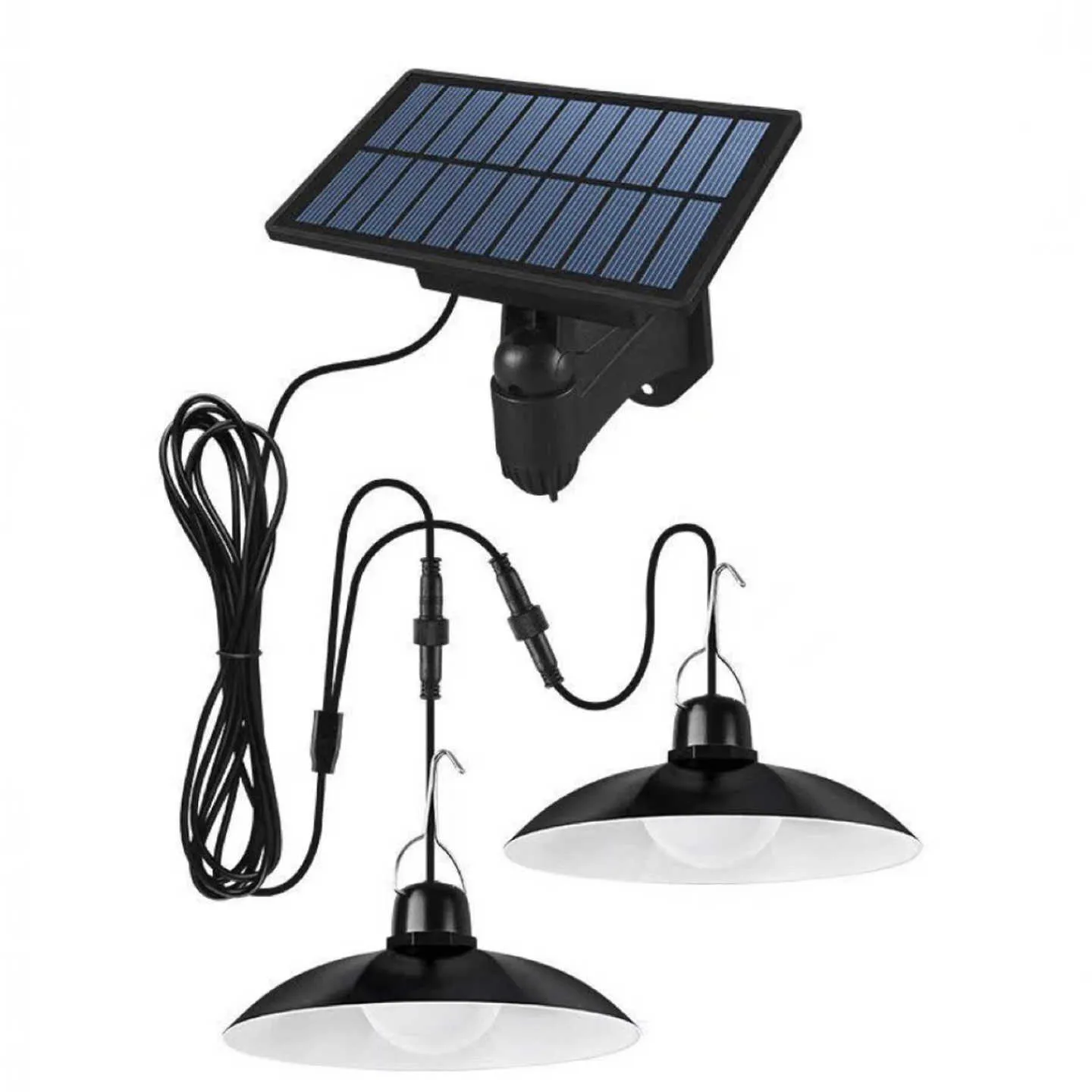 Solar Pendant Light Motion Sensor LED Solenergi Lamp Med