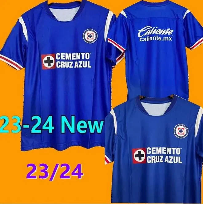 23 24 Cruz Azul Soccer Jerseys Away Home 9 Stars 2023 2024 Gimenez Alvarado Dominguez Pineda Escobar Antuna Dominguez Football Shirt Liga MX Men Camiseta De Futbol 654