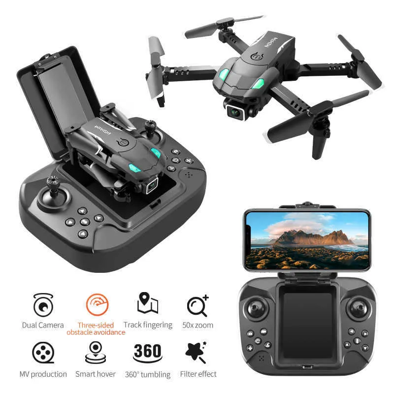 Drones enfants jouet Drone intelligent évitement d'obstacles 4K caméra professionnelle Photo vidéo Mini Drone jouet Drone cadeau