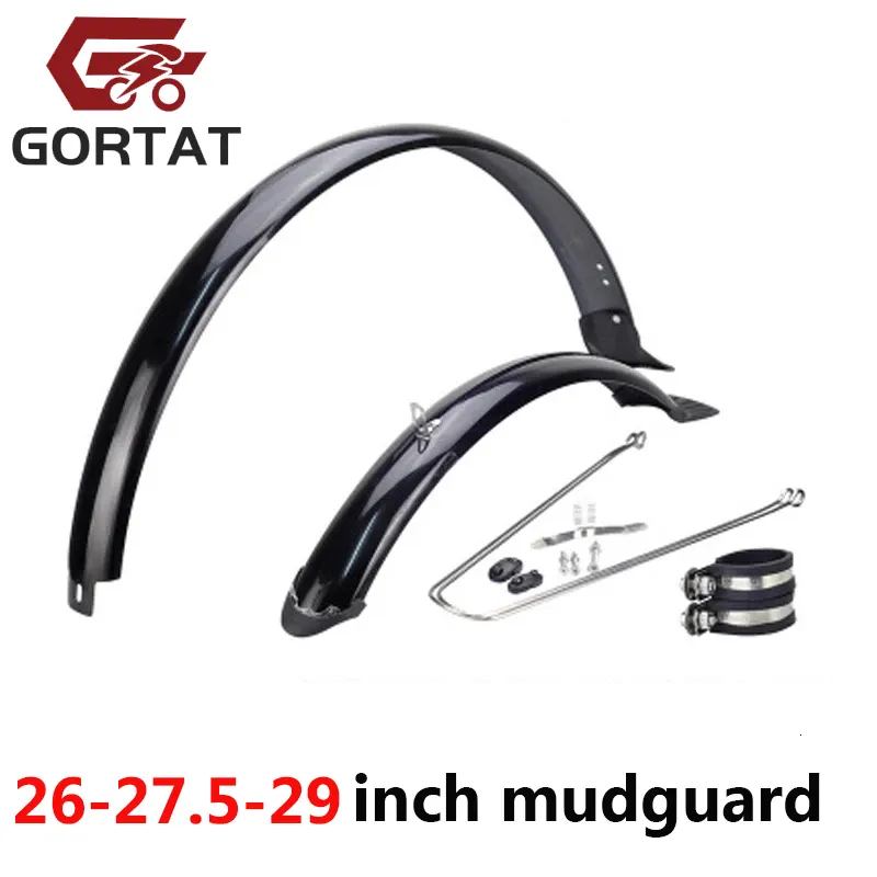 Garde-boue de vélo GORTAT 26 27,5 29 pouces Garde-boue de VTT Garde-boue de VTT 700C Ailes de vélo contre la pluie Tout compris Allonger le garde-boue durable 230825