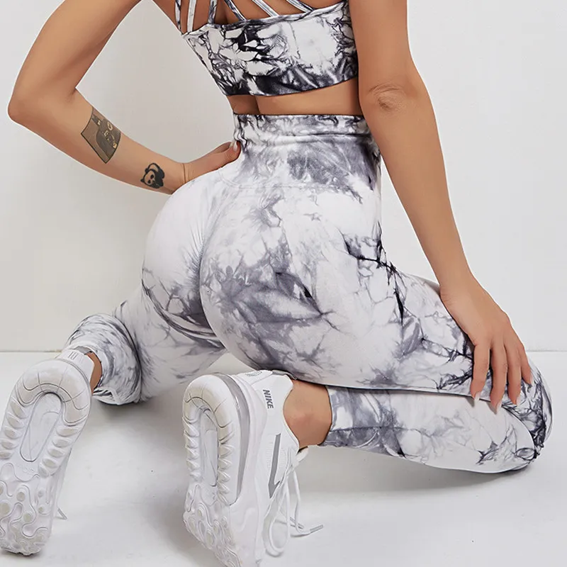 High Waist Tie Dye Yoga Tie Dye Gym Leggings For Women Seamless Push Up  Tights For Gym, Fitness, And Workouts Style #230824 From You01, $12.05