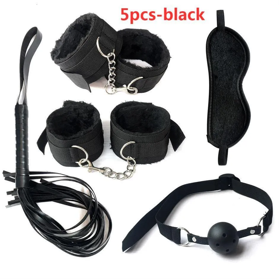 Adult Bondage Bundle Set For Women Exotic Leather And Plush Kit_voghion.com