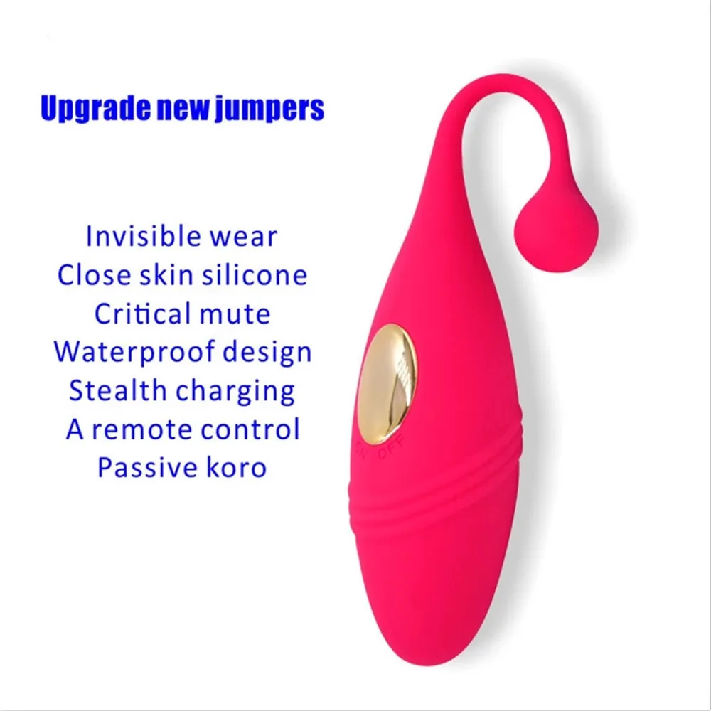 Jouets pour adultes vibrateurs sans fil sexe pour femmes Massage du Clitoris vibrant oeuf d'amour chinois l balles érotique P_voghion.com