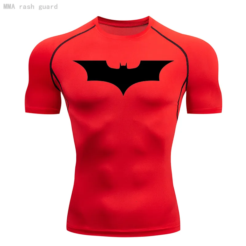 Mens T Shirts Training Shirt Compression Man Shirt Breathable Summer Top Short Sleeve Gym T Shirt MMA Sport T Shirt Black Skinny Run Shirt 230825 From 9 26 DHgate