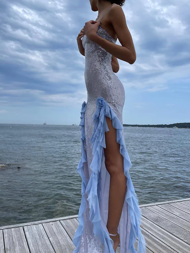 Sequin Casual Dress Floor-Length Polyester Sleeveless Empire Waist for  Women Summer Evening Wear from Dhgate Basic & Casual Dresses - price 82.24