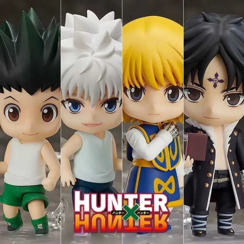 アクションおもちゃの数字10cmハンターハンターKurapika Gon Zoldyck Hunter Hunter Action Figure Toysクリスマスギフト