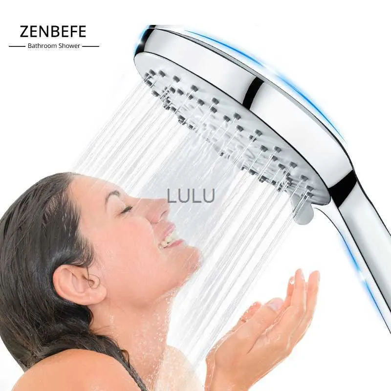 Juego de manguera y boquilla de ducha presurizada ZENBEFE para lluvia, baño doméstico, ducha de un solo cabezal con agua grande HKD230825 HKD230825