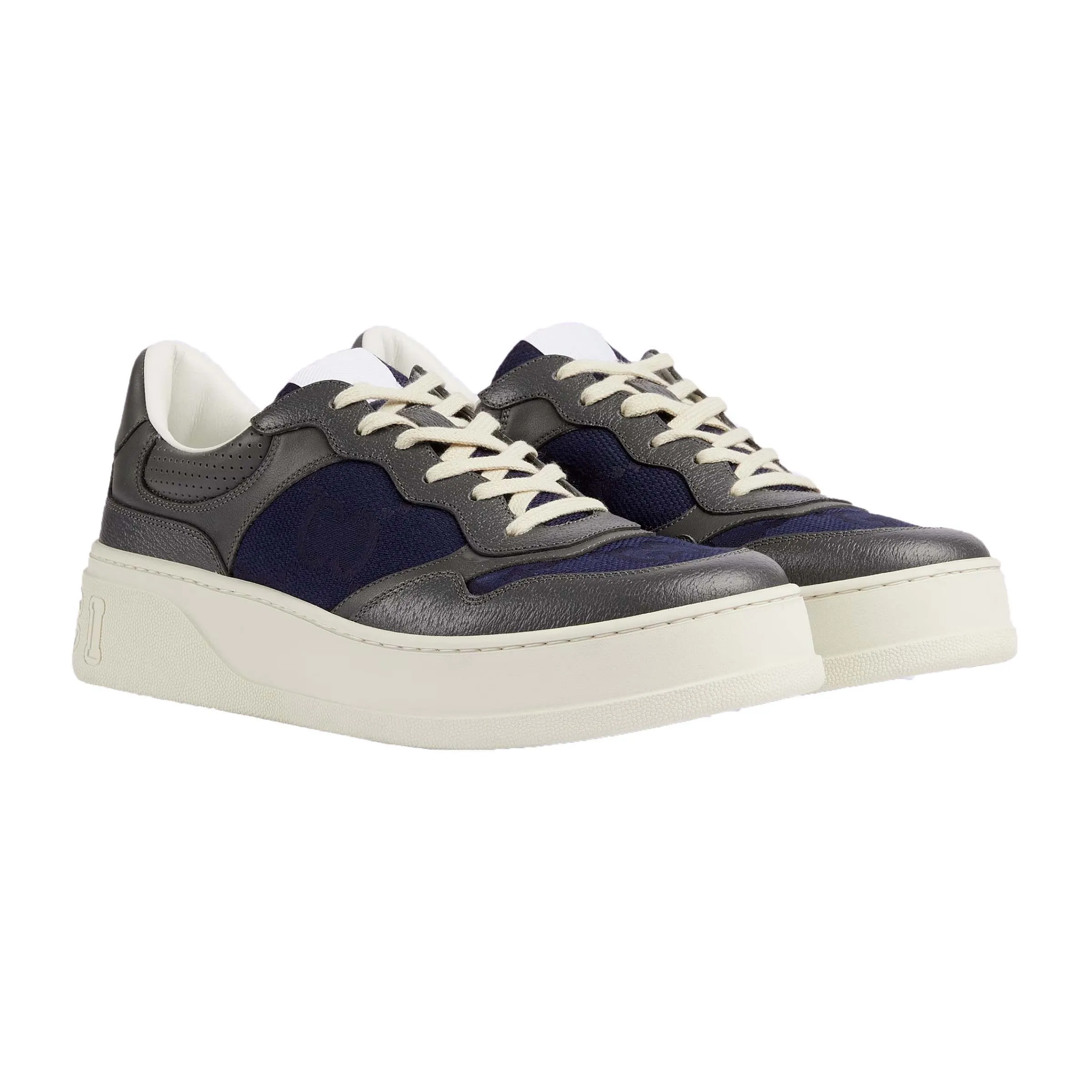 Designerschoenen Dikke zool Ronde neus Kleine witte schoenen Klassieke oude bloem Vintage Matsuke schoenen Mode Veelzijdige verhoogde