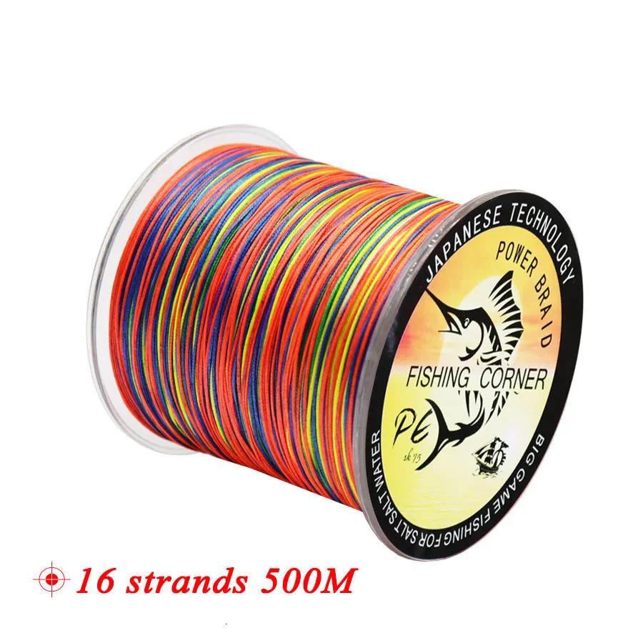 Multifilament 16 Strand Best Braided Fishing Line Fishing Line For