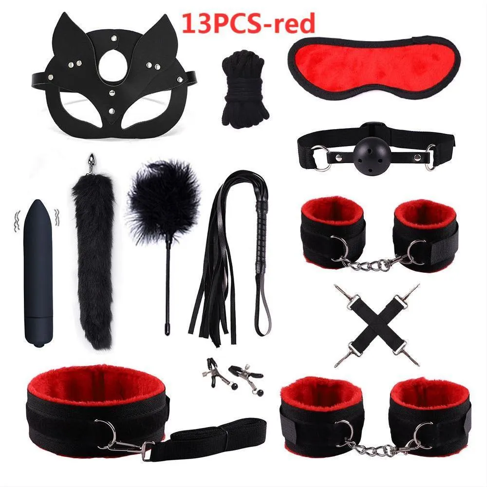 Adult Bondage Bundle Set For Women Exotic Leather And Plush Kit_voghion.com