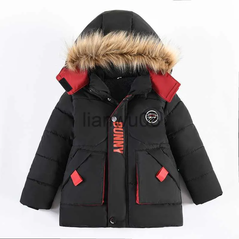 Down Coat Cold Winter Boys Coats Kids Jackets For Boys Thick Hooded Outerwear Jacket High Quality Toddler Children Clothes 2 3 4 5 6 Years x0825