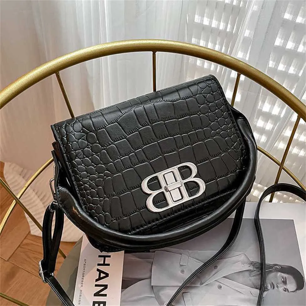 Borsa da donna 2023 Nuova moda semplice piccola borsa quadrata Borsa a tracolla Borsa da donna portatile Borse 70% Designer Outlet Saldi