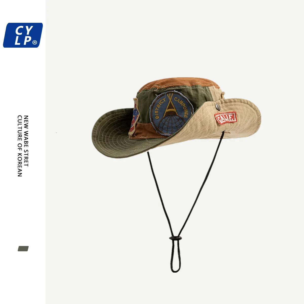 Wide Brim Hats Bucket Hats Vintage Patch Bucket Hat Men And Women ...