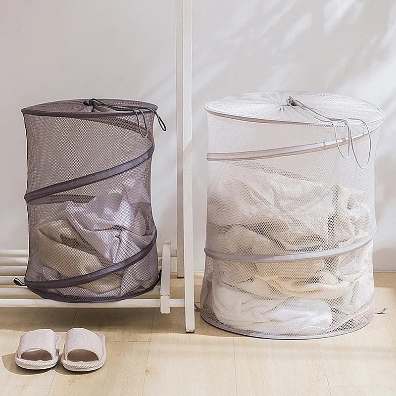  Paquete de 2 cestas emergentes para la ropa sucia