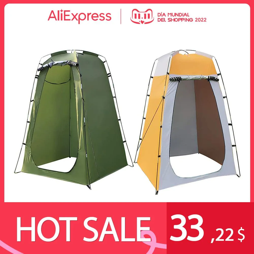 Shelters Outdoor Shower Bath Tent Camping Privacy Toilet Tent Portable
