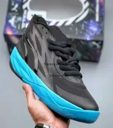 OG 2023MB.01 shoesLaMelo Ball MB02 PHENOM Basketball Shoes Rick Morty kids for sale Queen City Black Red Grey Grade school Sports Shoe Trainner Sneakers Size 40-46